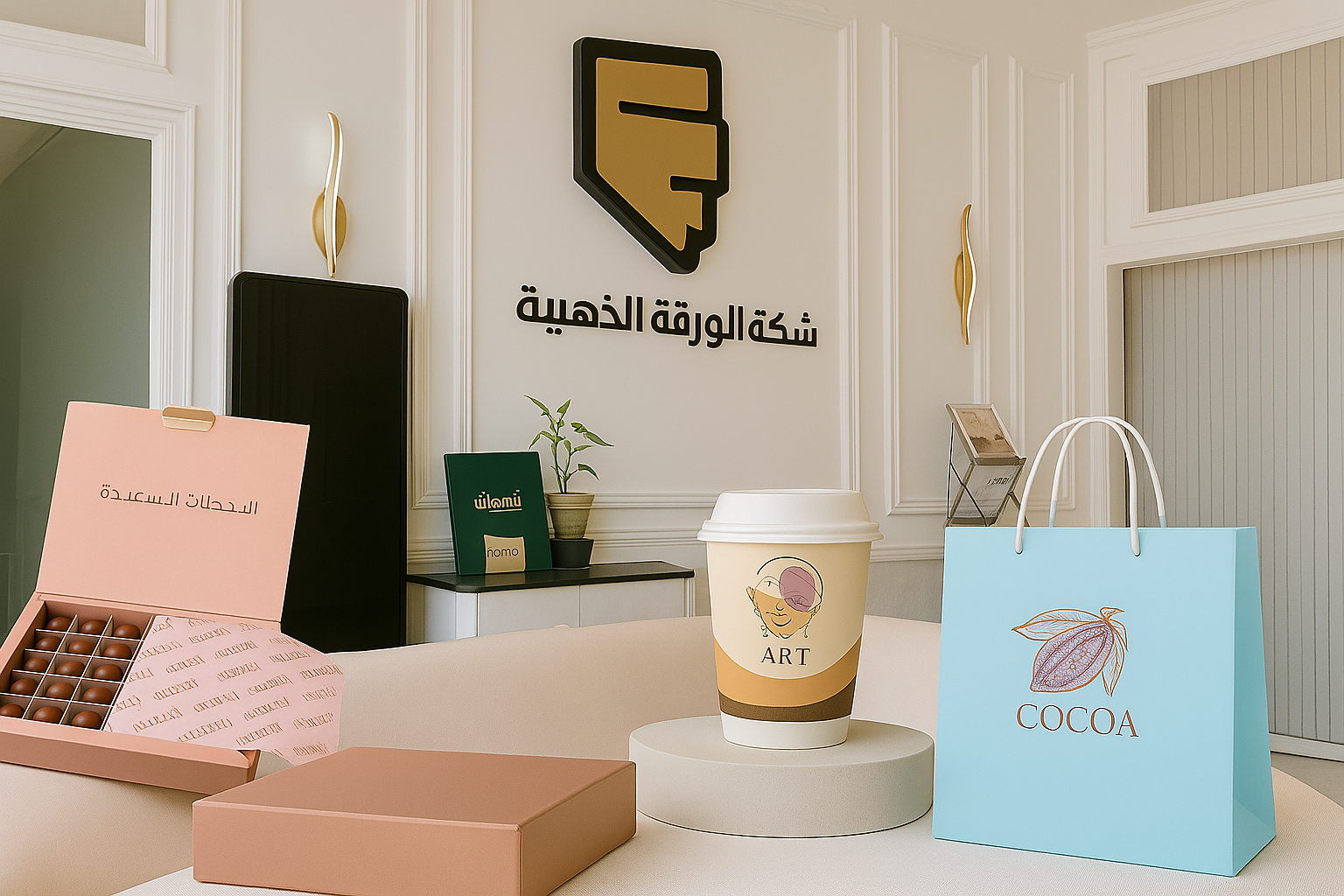 شركة الورقة الذهبية للطباعة